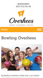 Mobile Screenshot of bowlingoverhees.nl